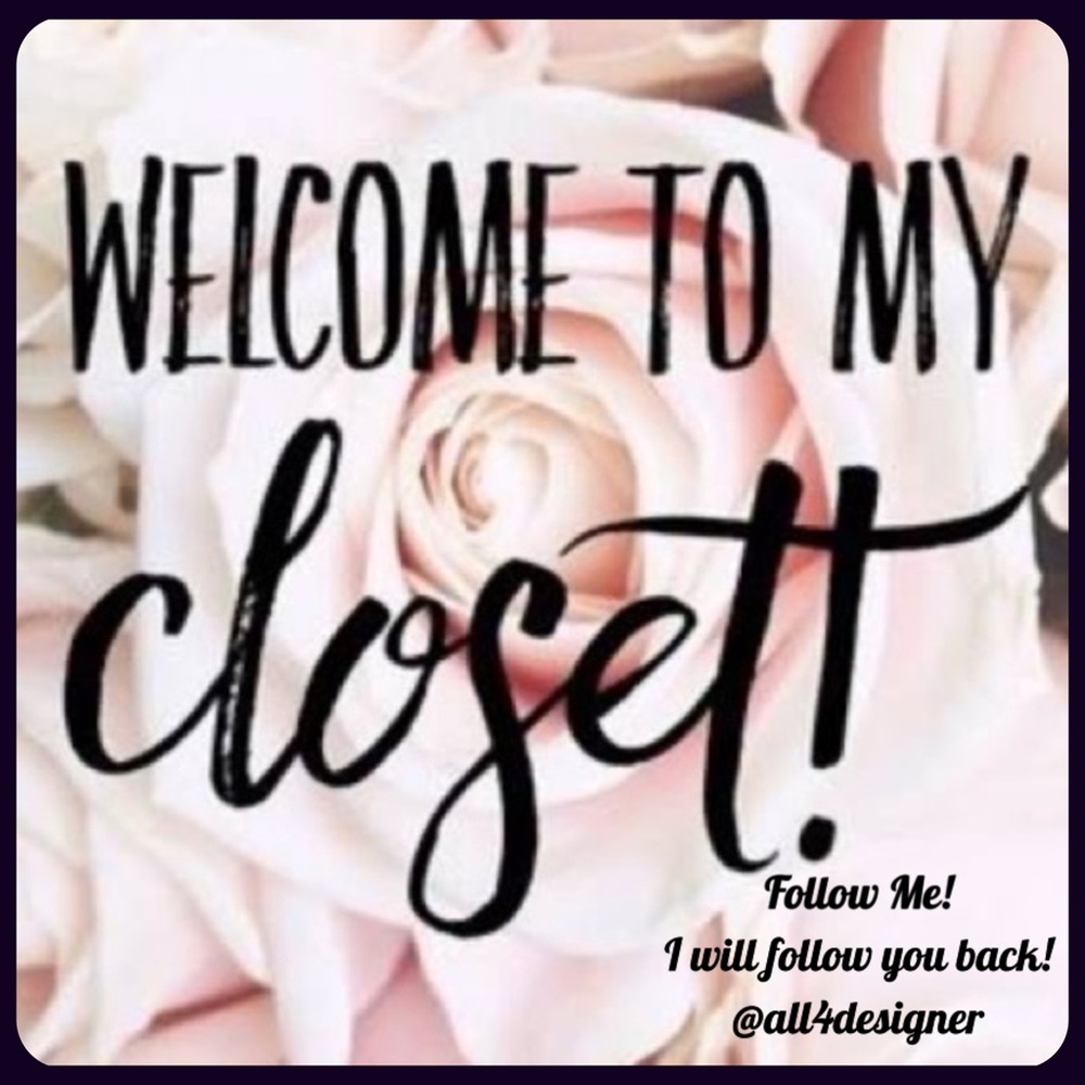New Designer Closet Coming Soon! Please follow me!